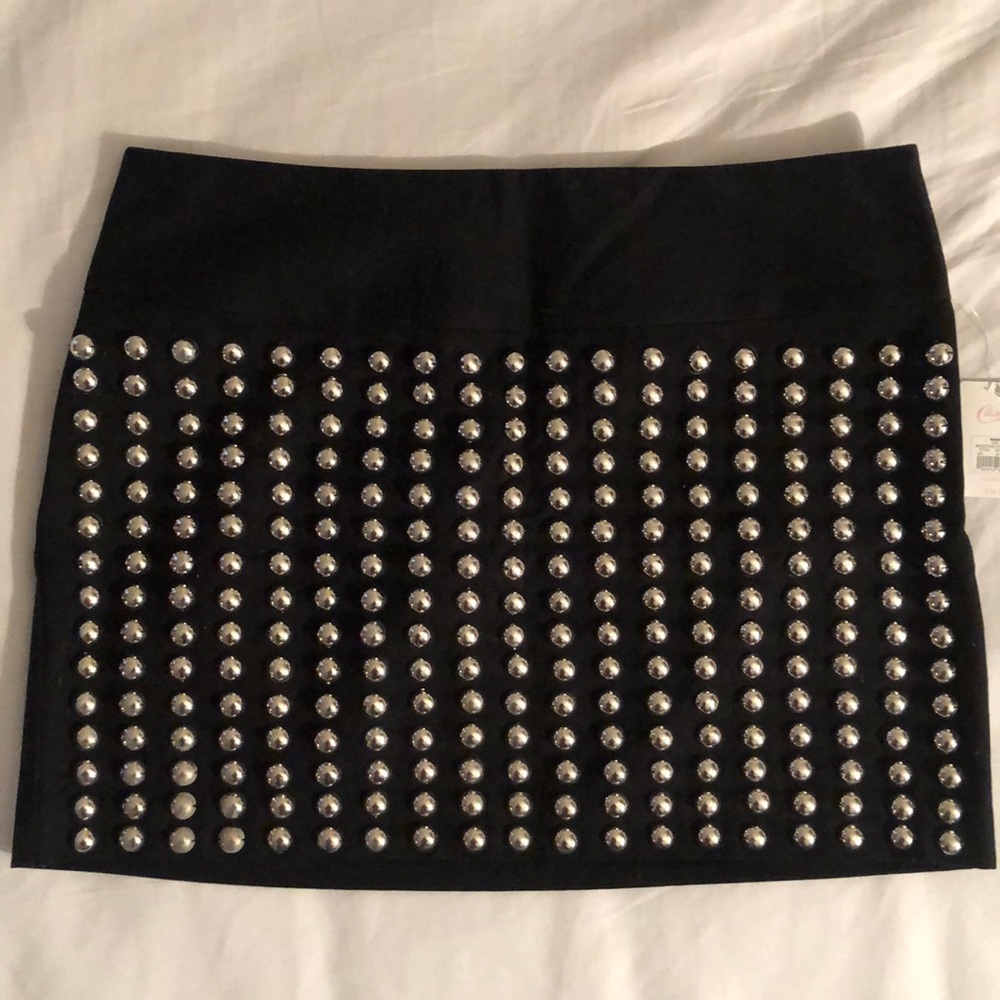 Black Beaded Skirt